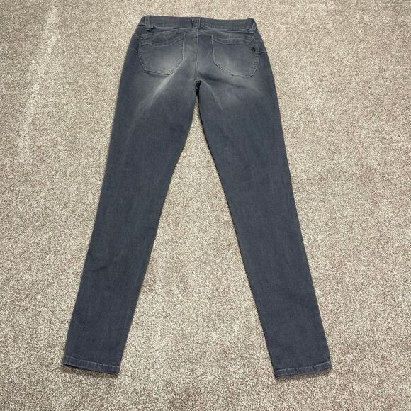 Democracy womens Ab Solution skinny jeans sz 4 gray jeans stretch denim - Picture 2 of 12